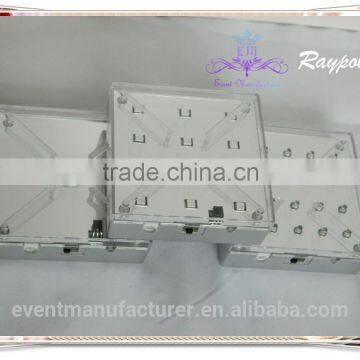 New Square Color Changing Led Centerpiece Light Office Table Decoration photo-2