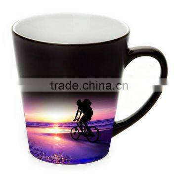 12 oz color changing mug hot cold ( Latte Mug)