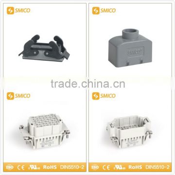 HDD-042,A Whole Set Industrial Crimp Terminal Copper Alloy 42 Pins Current 10A Voltage250V Heavy Duty Connector