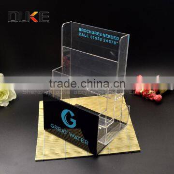 good quality best selling clear acrylic brochure holder