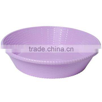 wholesales round melamine bread basket,fruit basket