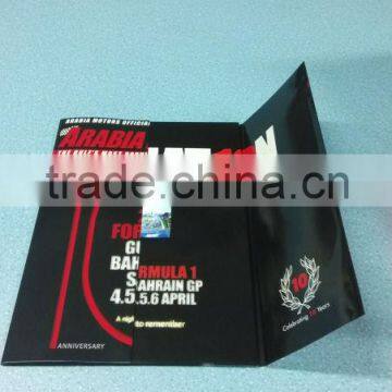 CE/ROHS Tuch Screen Custom Printing,2.4-10.1" LCD Video Card, Video Greeting Card
