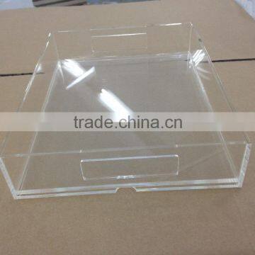 Rectangular Transparent Acrylic Tray Wholesale photo-3