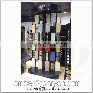 SR034 Quartz Stone Sample Display Rack / Quartz Stone Display Stand