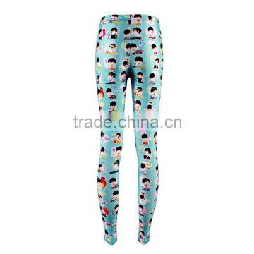 Custom Cheap Sublimation Women Legging,Wholesale Fashion Plus Size Leggings,MMa Subblimation Legging