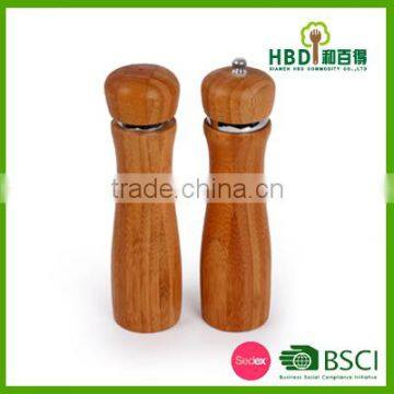 2016 Amazon Best Seller Natural Bamboo Pepper Mill , Wood and Bamboo Pepper Mill ,pepper Mill