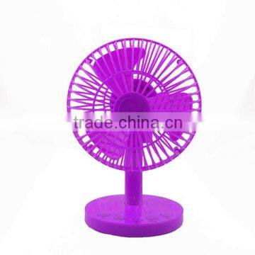 Jyicoo Small Plastic ABS Fan 5 Inch USB Fan Voice Control Remote USB Powered Fan