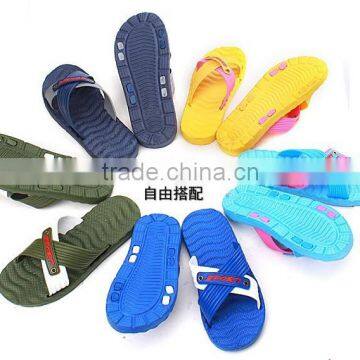 2015 new summer EVA cheap plastic slippers flip flops sandals Lightweight