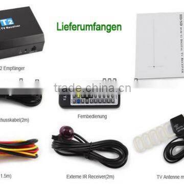 Car digital DVB-T2 TV tuner for Russian