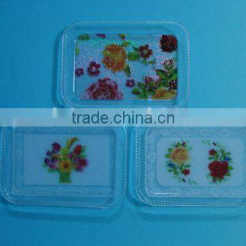 plastic transparent tray