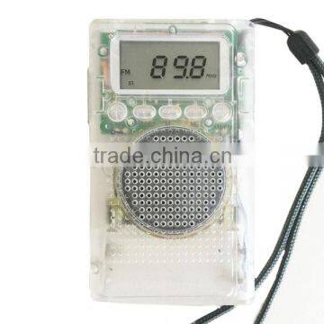 New and Hot Sell Prison Transparent AM FM Radio