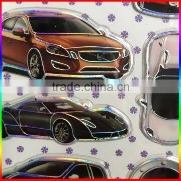 Embossed PVC Stickers Car Design Stickers photo-2