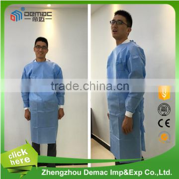 Hospital Nonwoven Medical Clothing Disposable Sterile Surgical Gown