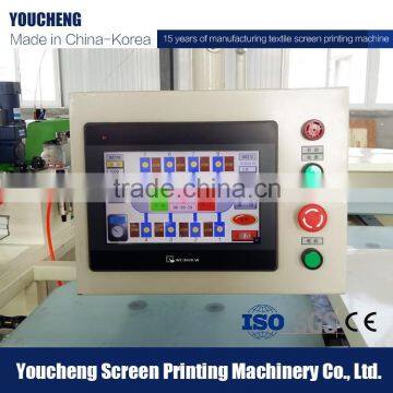 Auto Oval Clothes Silk Screen Printer
