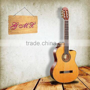 Hot Sale 39" Spruce plywood Linden plywood Rosewood Classic Guitar Prices