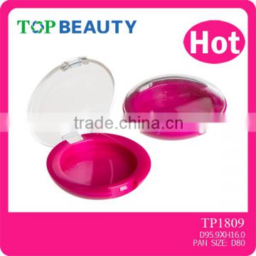 TP1809- Custom Sexy Empty Plastic Face Cosmetic Compacts