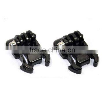 No MOQ Hot selling 2 x Buckle Mount Quick-Release Buckle Basic Mount Base Tripod Mount Buckle for gopros tripod with great price