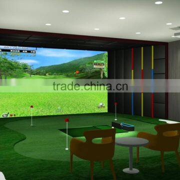 Chinese indoor simulated golf