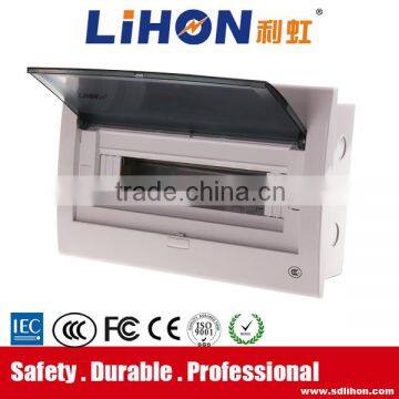 New Shock Listed Auto Button Adjustable Din Rail 10 Way 325*210*70 Size Electrical Distribution Box With Copper Terminal photo-2