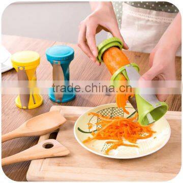 Kitchen tools vegetables fruits spiralizer veggies cutter 4blade