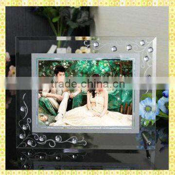 New Designed Crystal Bling Photo Frames For Desk Centerpieces