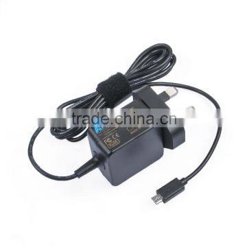 DC Output Type AC Power Adapter Charger black power supply 5.35v3a wall mounted ac power adapter