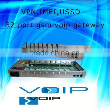 Main product 16 ports gsm voip gateway with vpn support and imei change,sale well