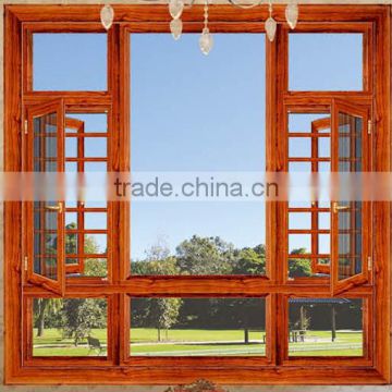 4100 teak swing aluminum casement window with horizontal pivoting opening way