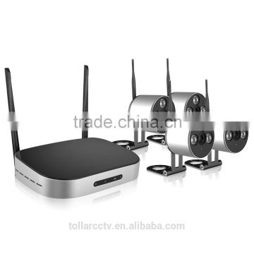 Wifi cctv camera security camera WIFI kit Wireless IP kit 1.0MP 720P NVR kit