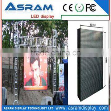 P6 outdoor SMD rental LED display from LED screen manufacture full color rental led display