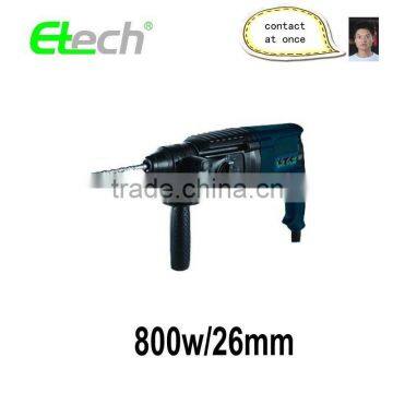 ETP0043A rotary hammer/800w hammer/26mm