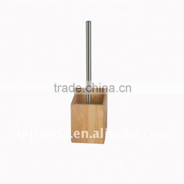 wooden toiletbrush with holder