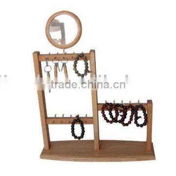 Bamboo Jewelry Display Rack