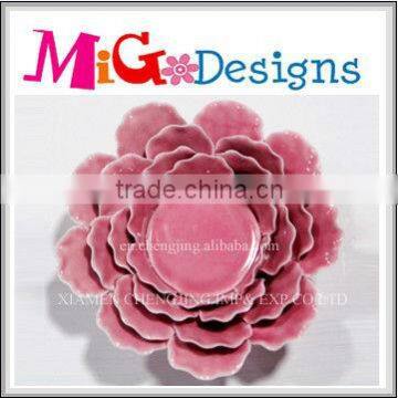 Hot Selling OEM Ceramic Wholesale Flower Candle Holder