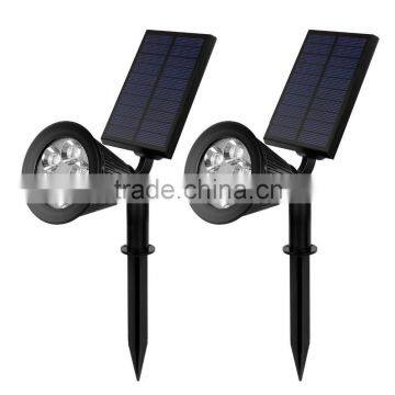 Popular Design Solar Garden Fence Light Solar Lawn Lamp Adjustable Led Lighting