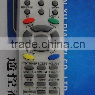 High Quality Gray ABS 34 Keys 6710V00090A lcd tv remote control for lg with Colorful Rubber Buttons 6710V00090D 6710V00090W