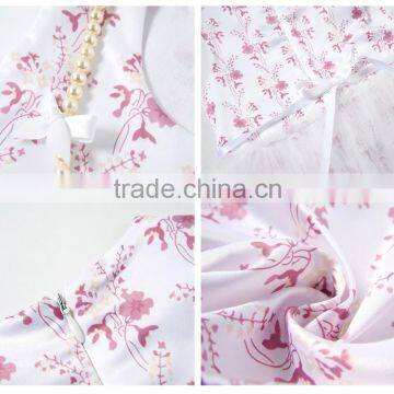 Baby Girl Party Dress Cotton Lining for Little Queen 2015 Summer Hot Sale photo-2