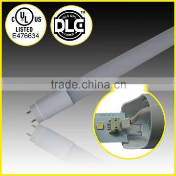 18W 48'' 4ft 1800LM 240 Degree T8 LED Tube Lights 100V-277V AC UL DLC T-8 Tubes