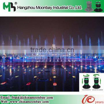 musical fountain support