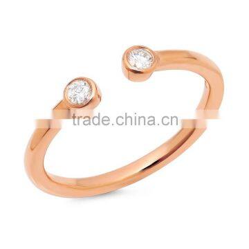 NEW ARRIVE expandable cz diamond ring knuckle ring