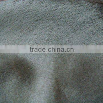 China Factory polyester plush velvet fabric,velboa fabric