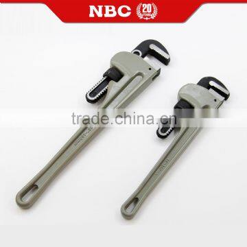 Heavy Duty Aluminum Straight Adjustable Pipe Wrenches All Size