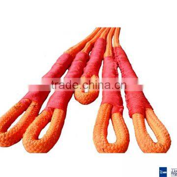 30mm x 10mtrs polyester cover UHMWPE rope sling / mooring tail