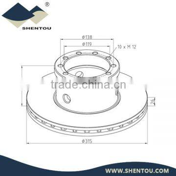 DAF Truck Brake Disc Rotor AMPB.889