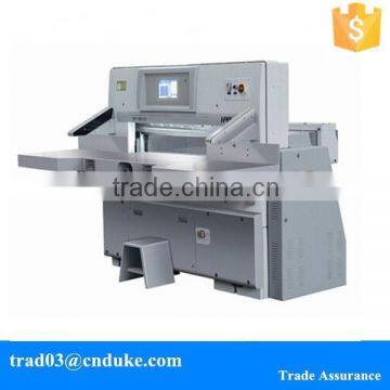 M15 Siemens PLC Control 15.6 Inch Touch Screen Computerized Programming Hydraulic Paper Cutting Machine