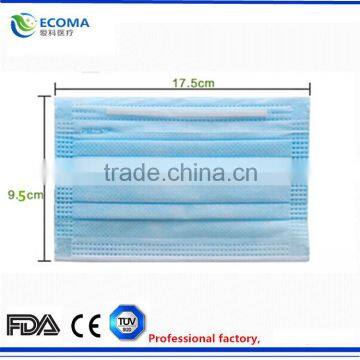 non-woven surgical mask (Blue) 50pcs disposable face mask