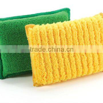 Microfibre soft dish cleaning sponge