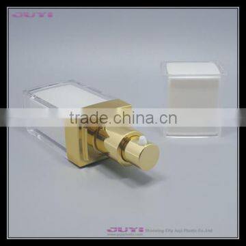 15ml 30ml 50ml Square Cosmetic Lotion Pump Acrylic Bottle, Plastic Cosmetic Lotion Pump Acrylic Bottle With High Quality photo-4