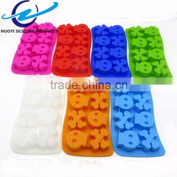 Halloween Skull Silicone Custom Ice Cube Maker photo-6