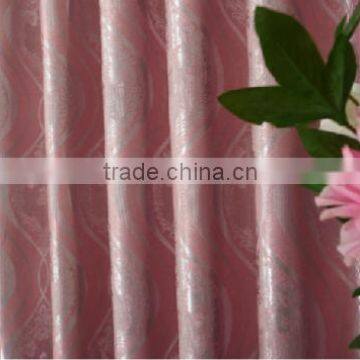 customized window curtain fabric, jacquard fabirc 028 fire retardant blackout fabric for bedroom